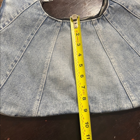 Denim Hobo Bag purse - Picture 9 of 10